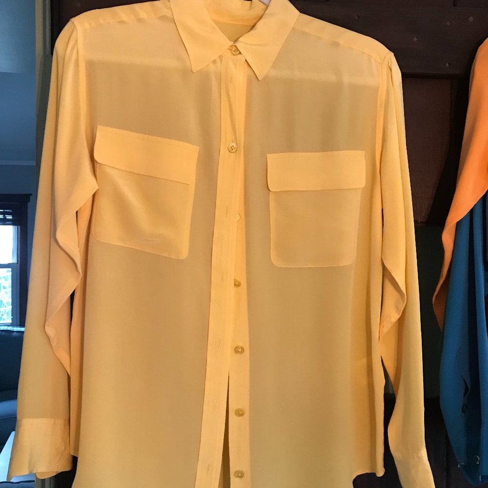 Equipment Slim Signature Silk Shirt